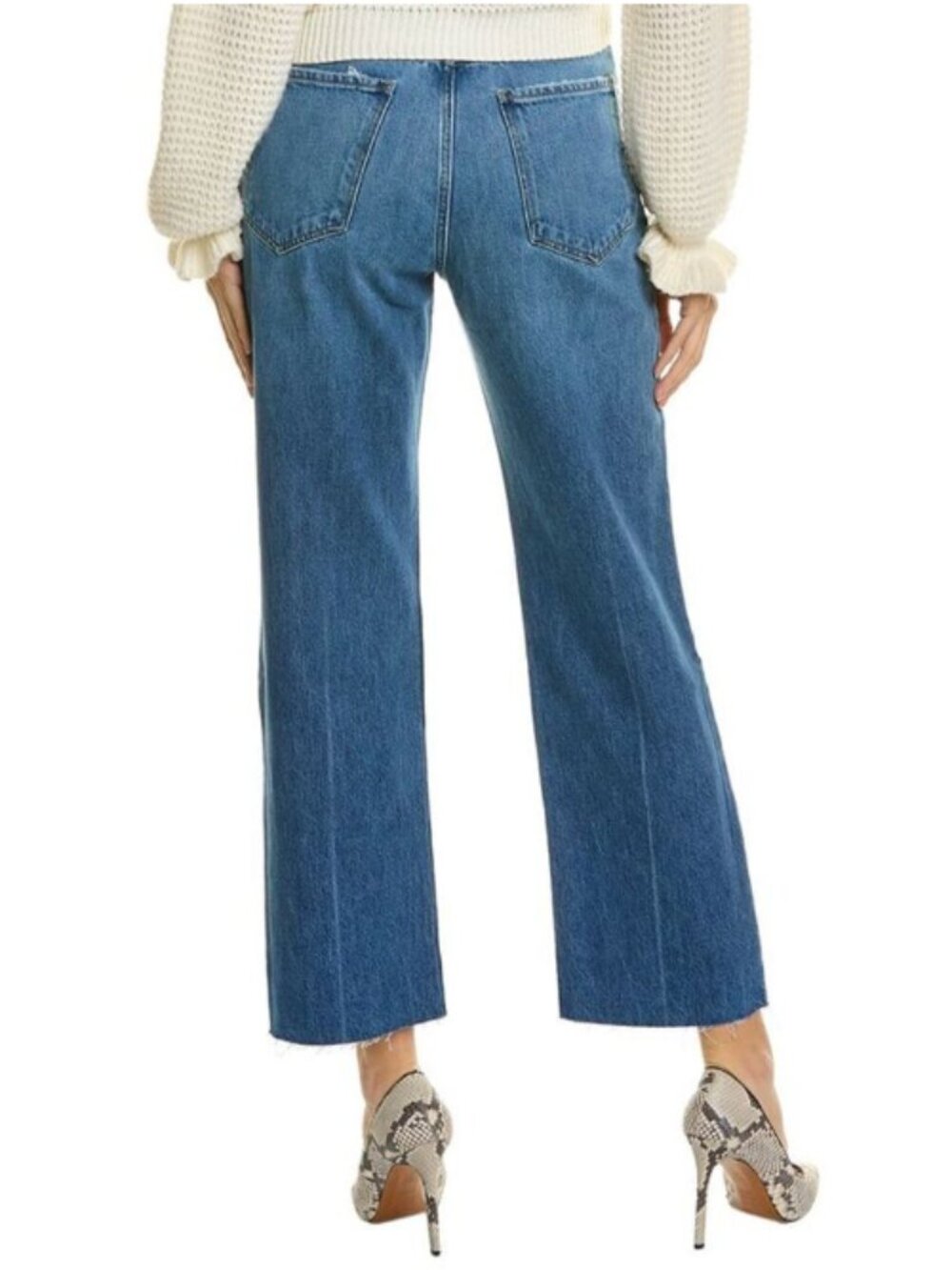 FRAME Denim Le Jane Crop in Del Amo Grind - Picture 2 of 6